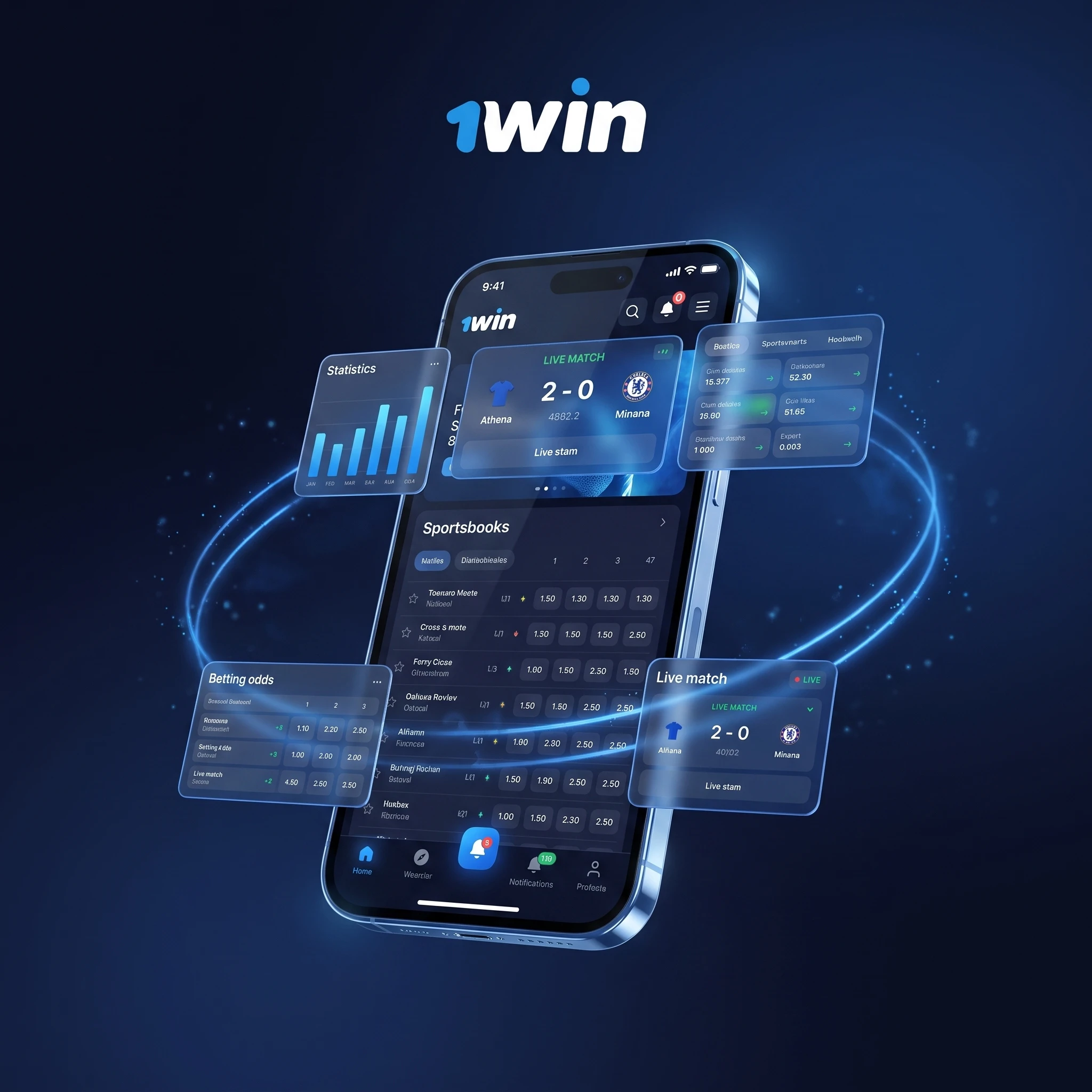 Application mobile 1win Casino